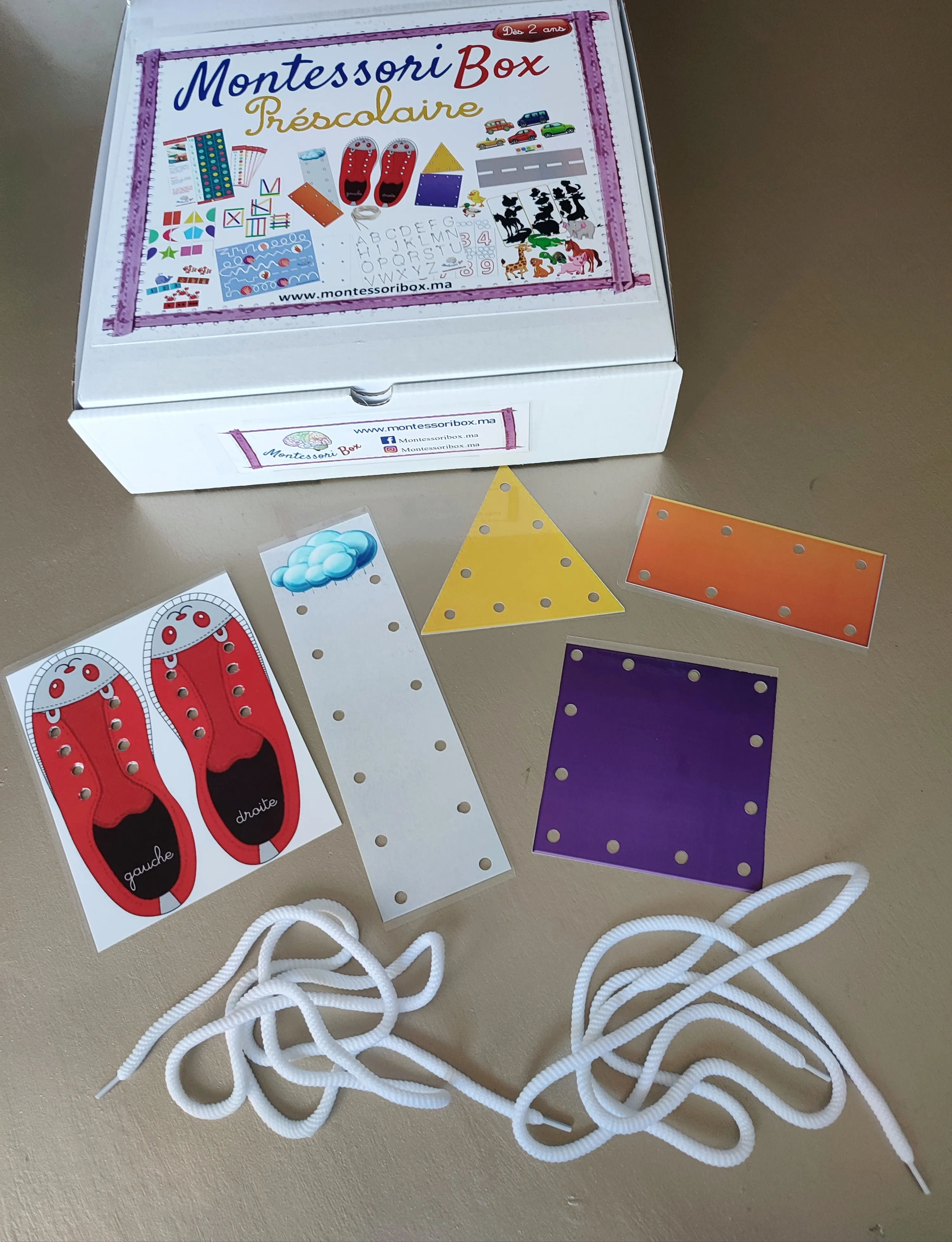 Montessori box préscolaire