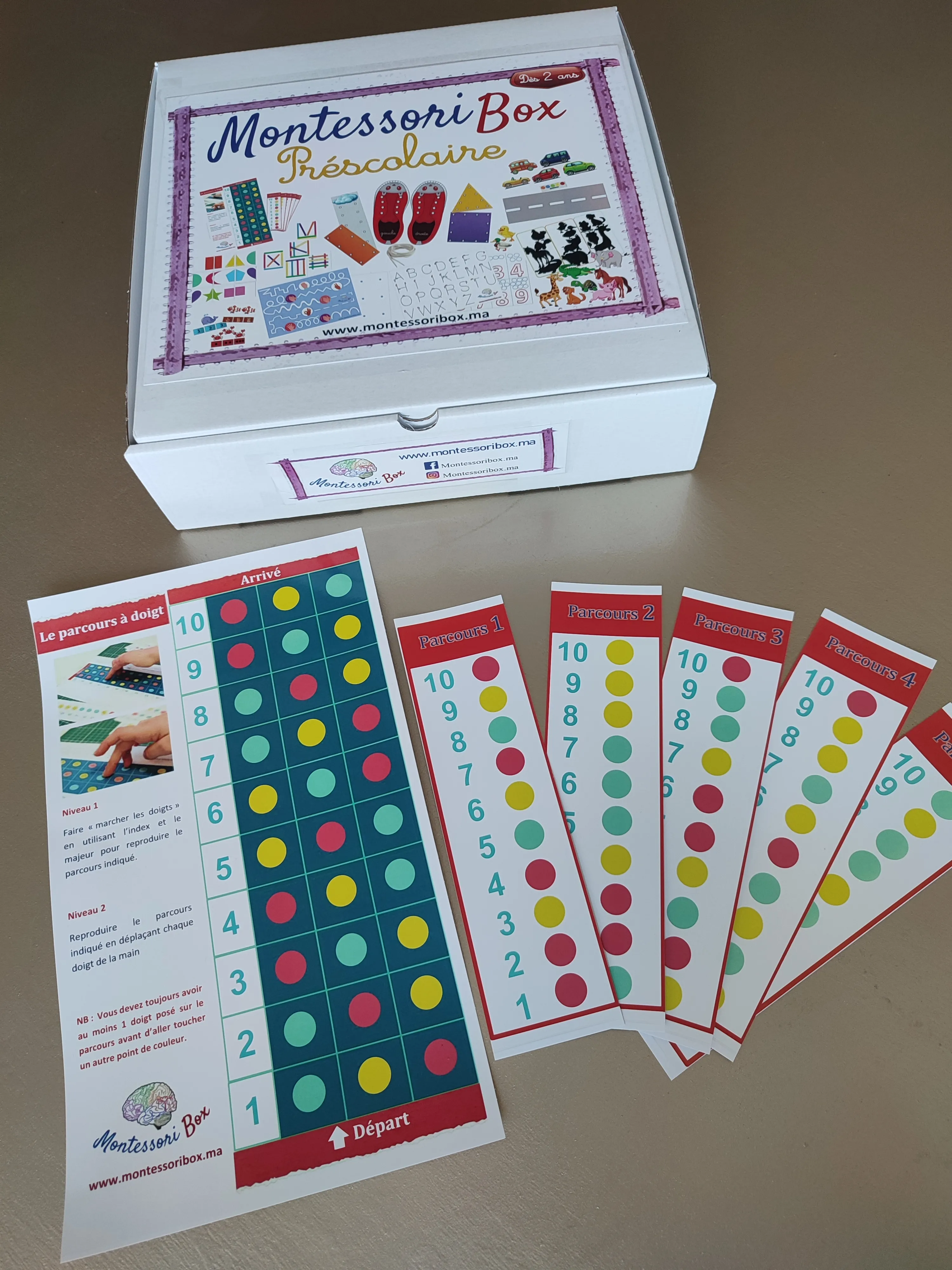 Montessori box préscolaire