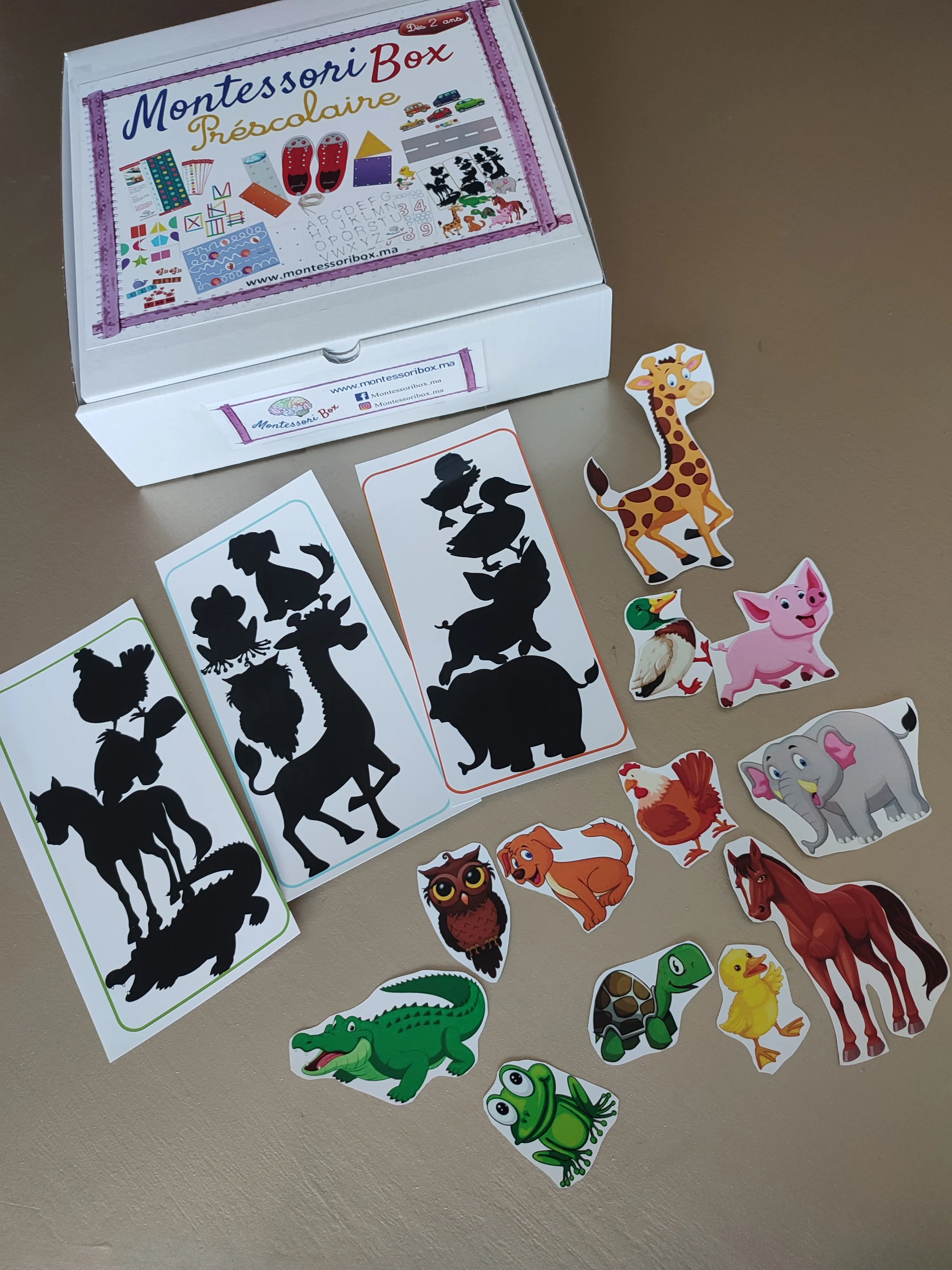 Montessori box préscolaire