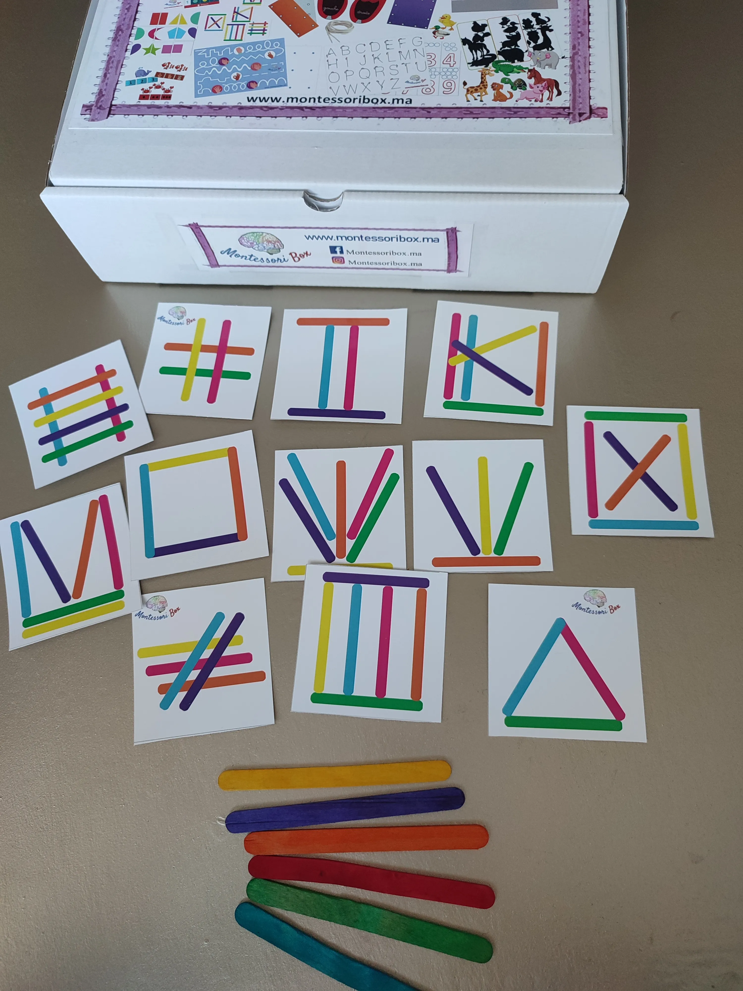 Montessori box préscolaire
