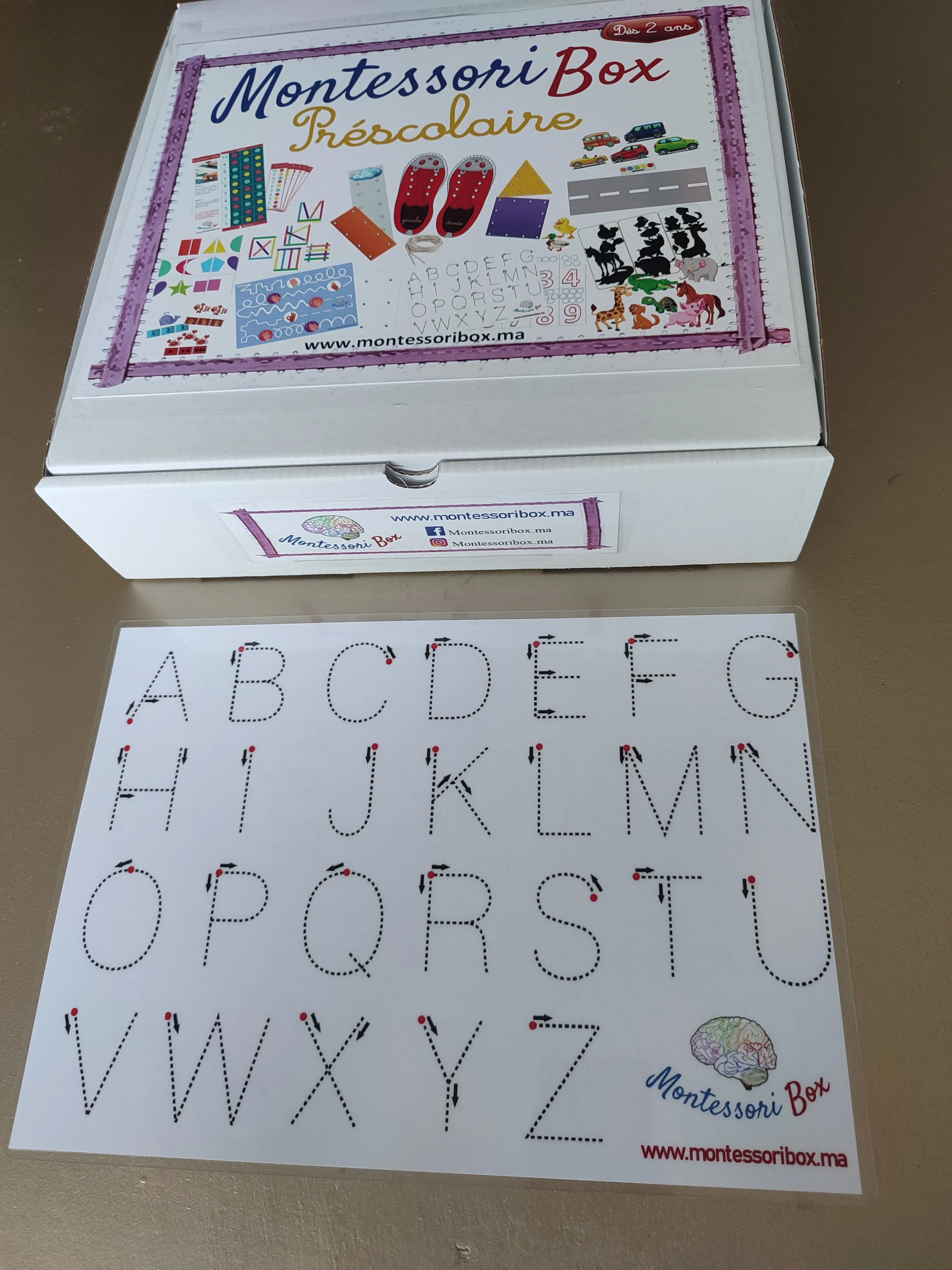 Montessori box préscolaire