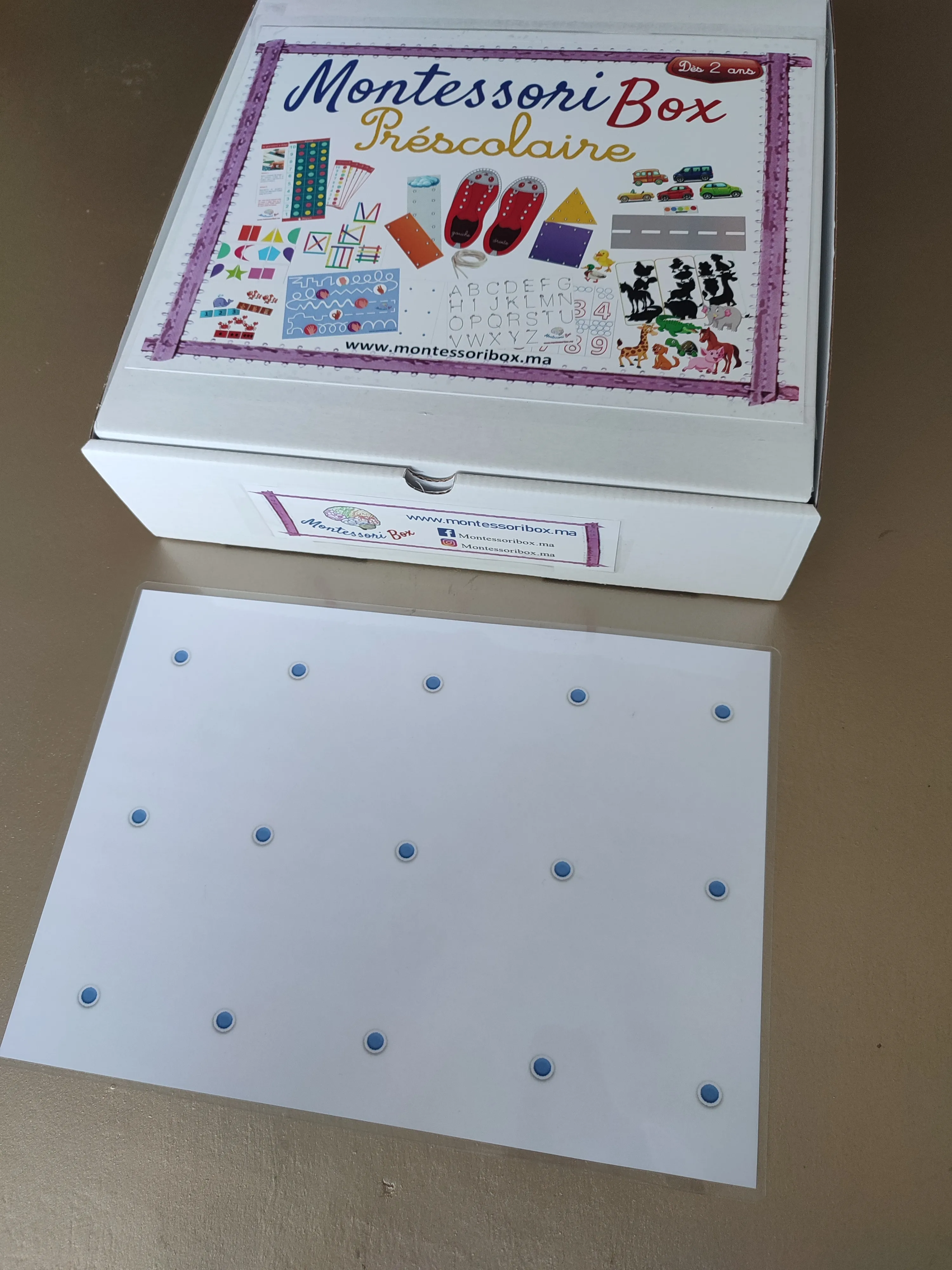 Montessori box préscolaire