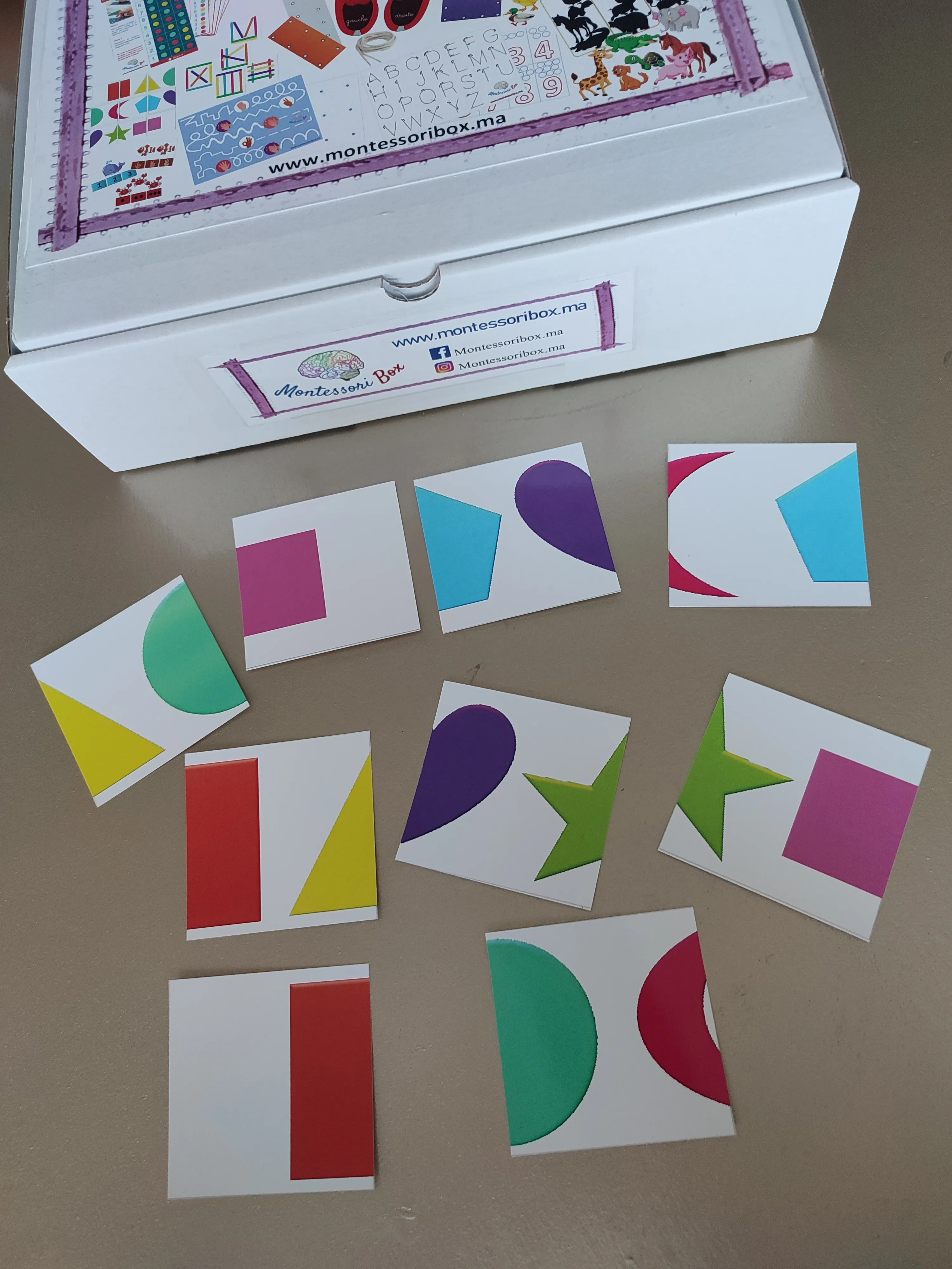 Montessori box préscolaire