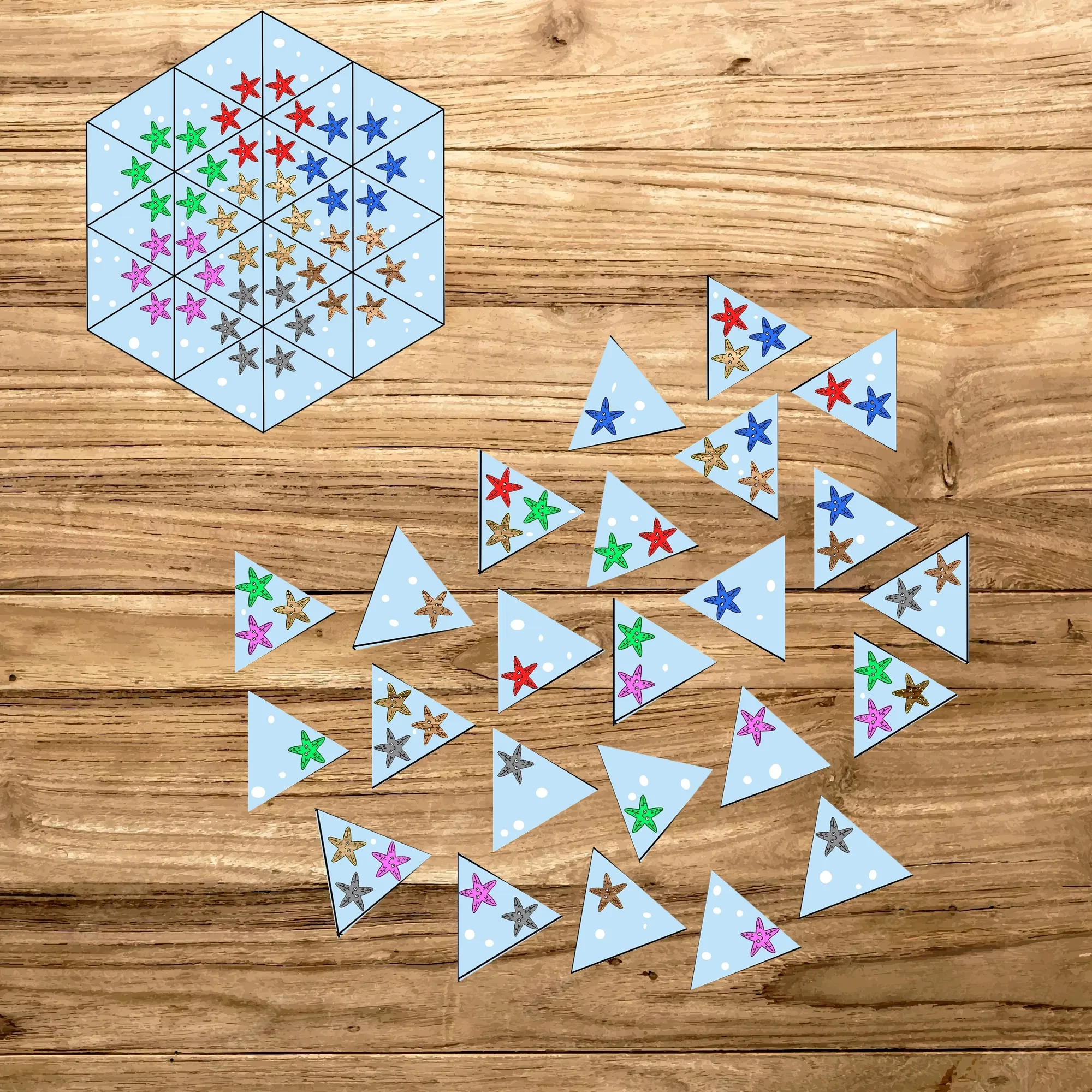 Montessori box de discrimination visuelle 