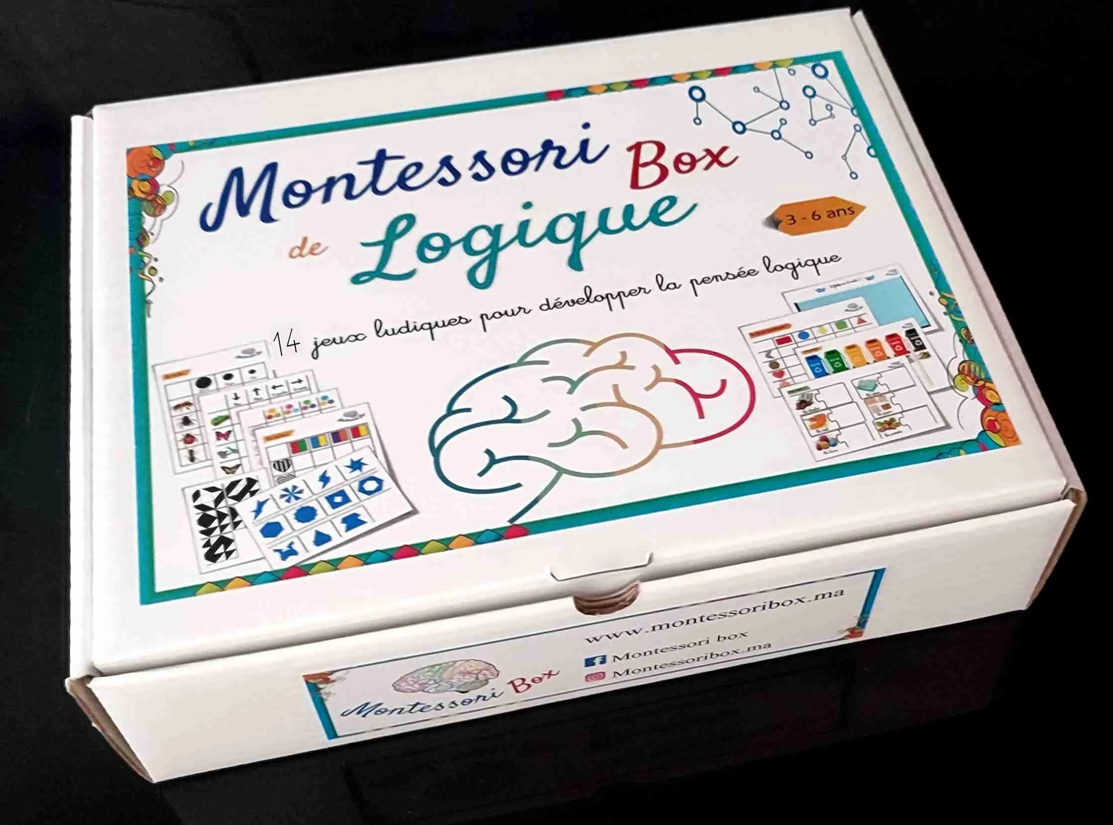 Montessori box de logique 3-6 ans  
