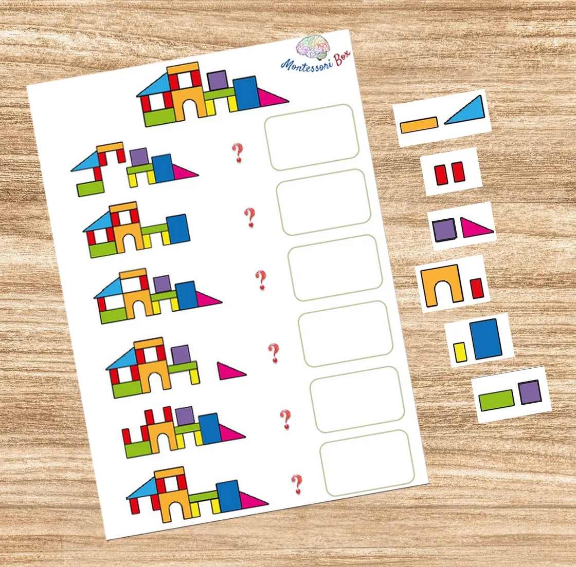 Montessori box de logique 3-6 ans  