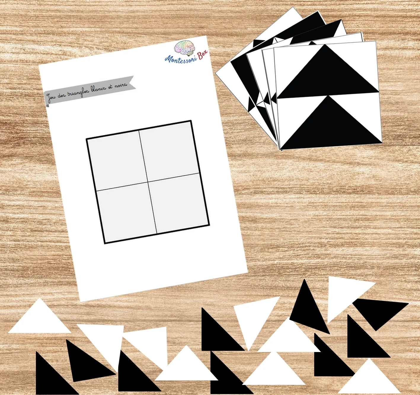 Montessori box de logique 3-6 ans  