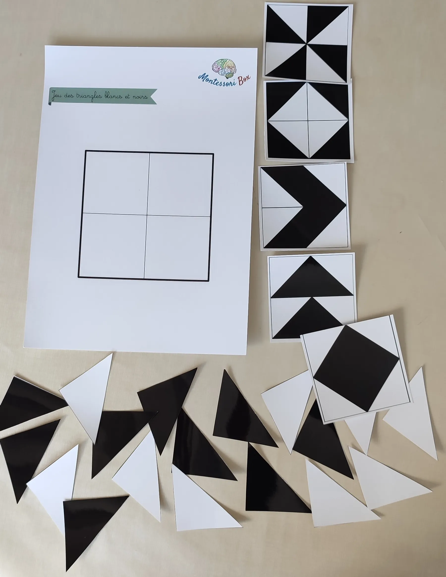Montessori box de logique 3-6 ans  