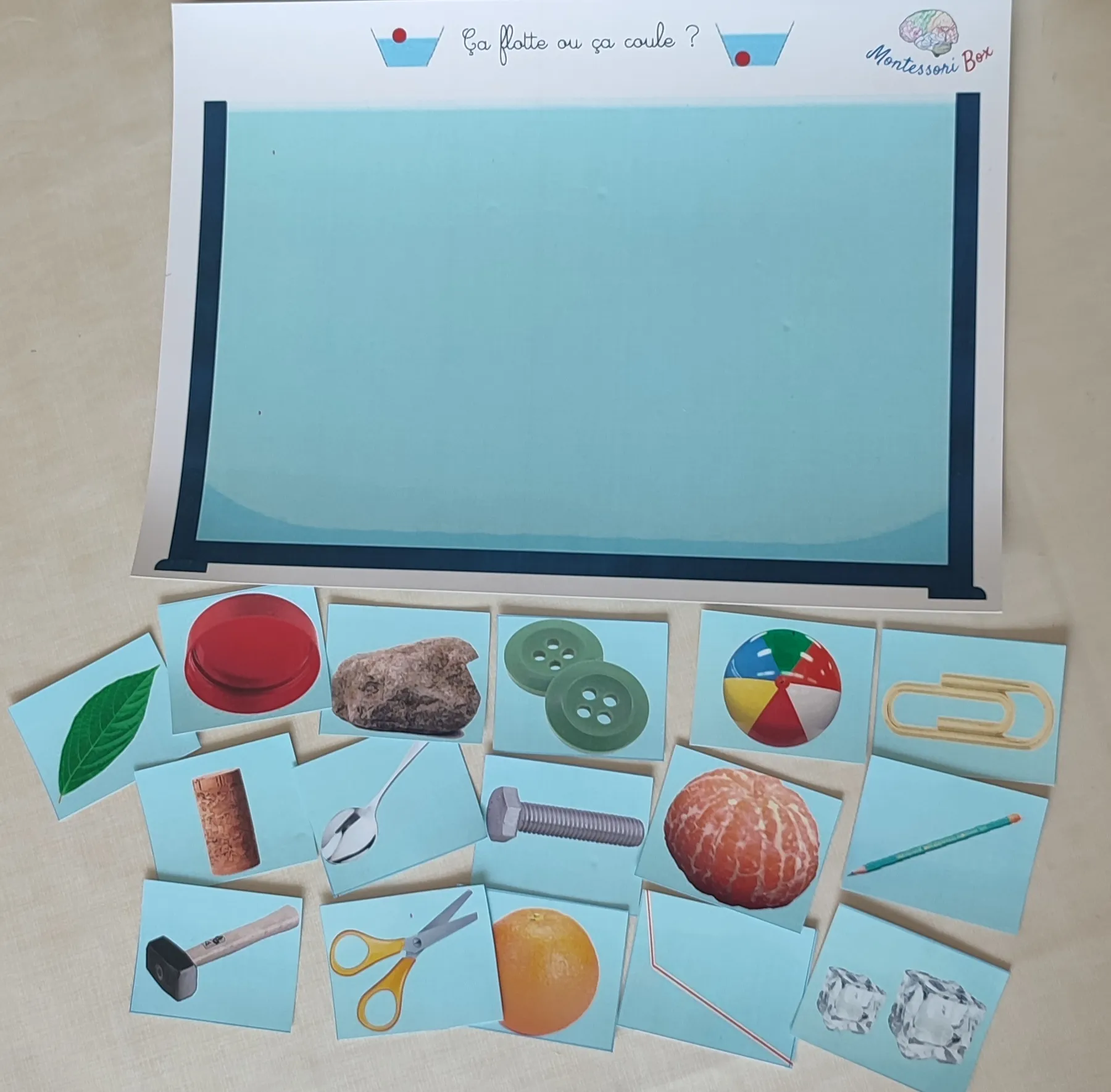 Montessori box de logique 3-6 ans  