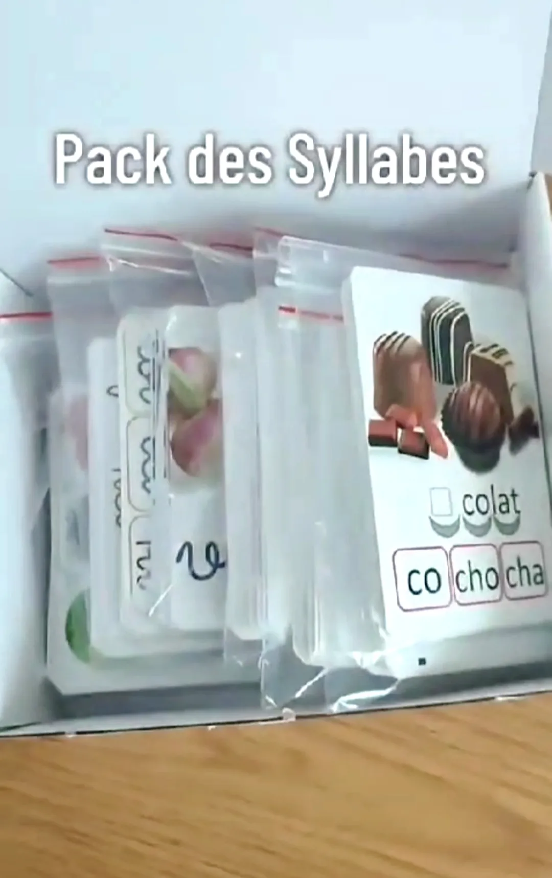 Pack des syllabes