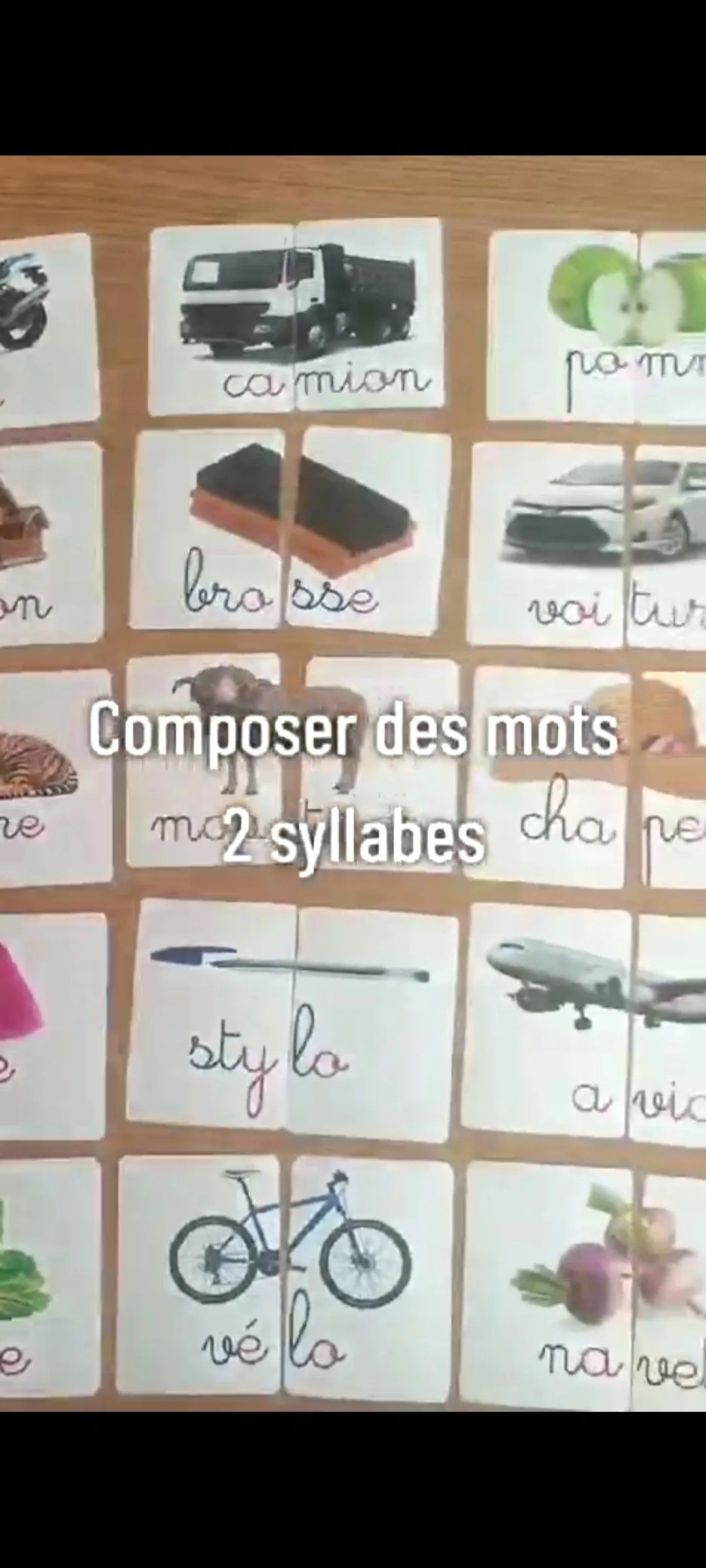 Pack des syllabes