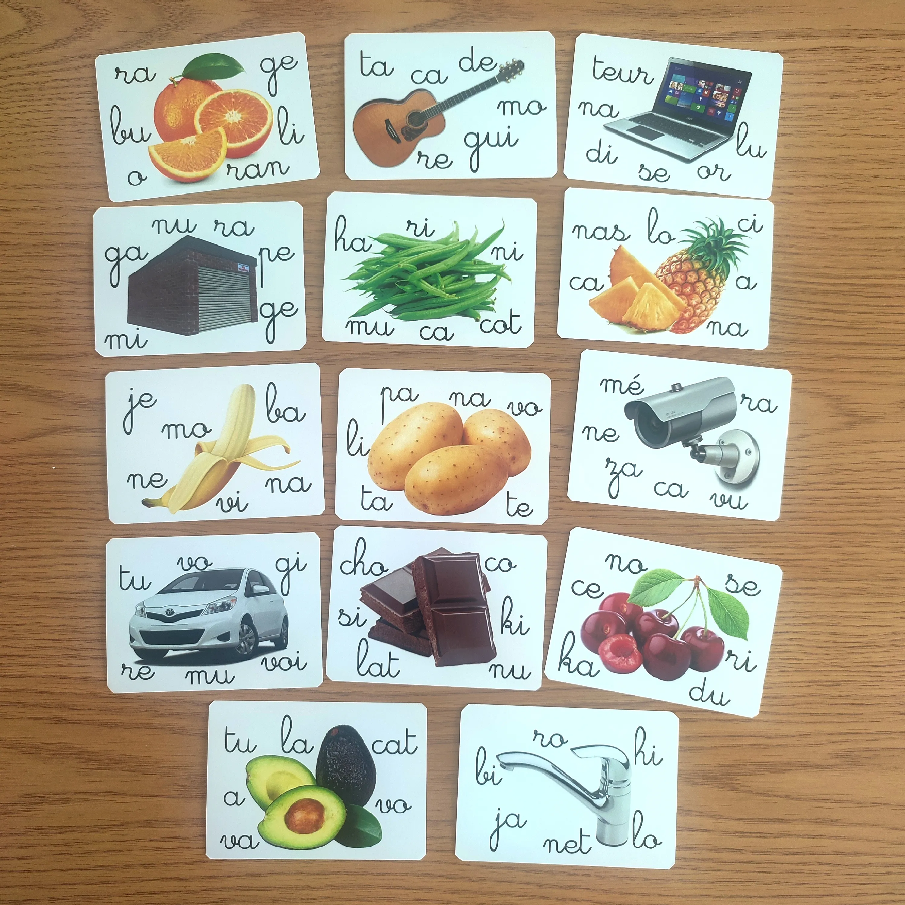 Pack des syllabes