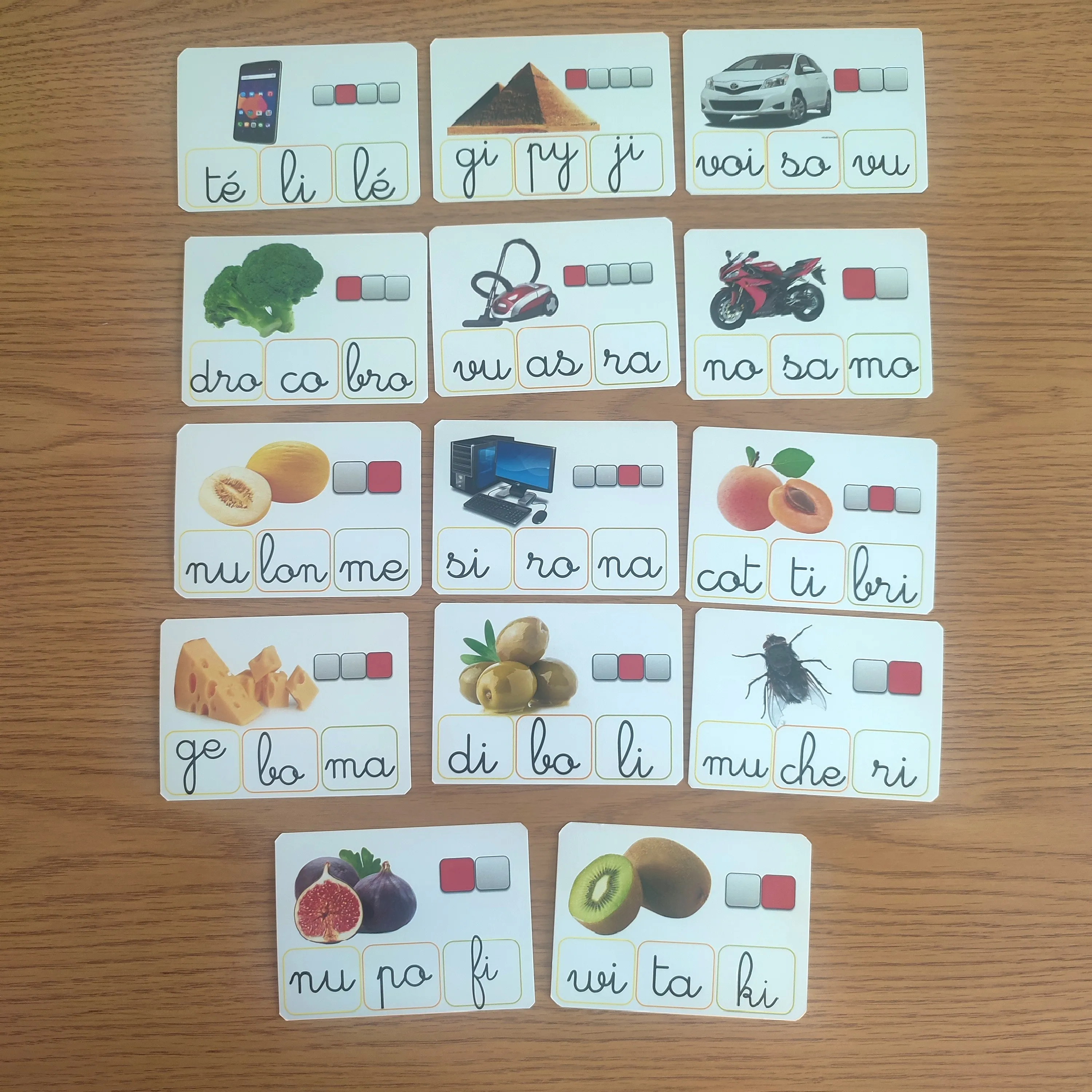 Pack des syllabes