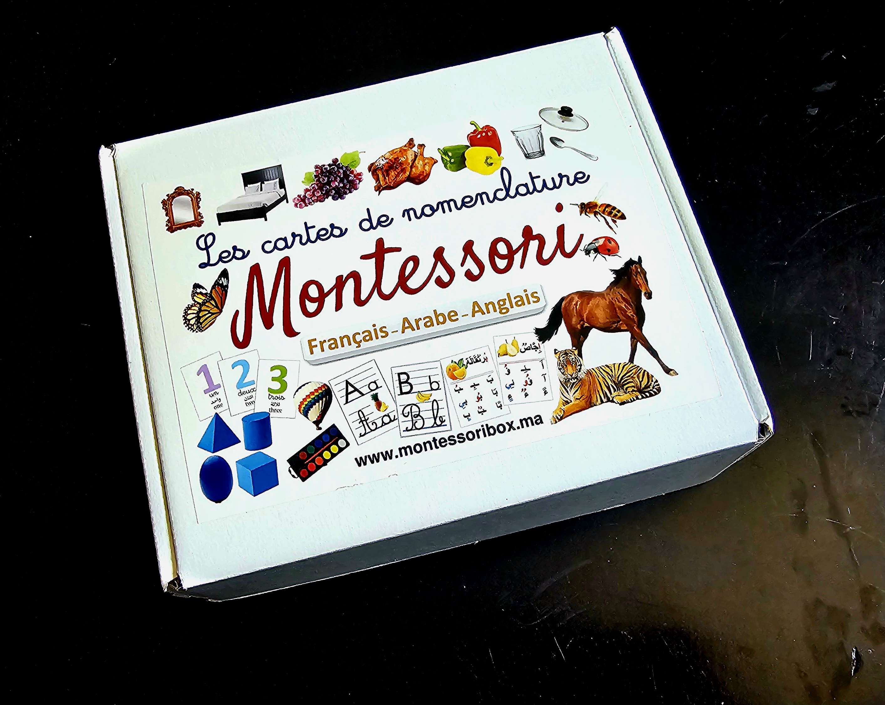 Pack 3 langues, recto verso, 380 images. 190cartes.