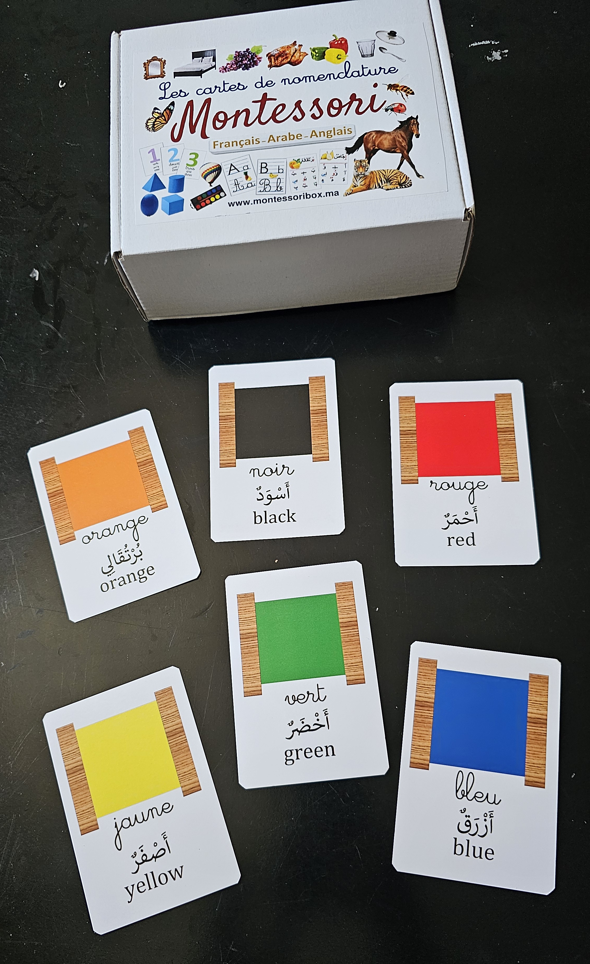 Pack 3 langues, recto verso, 380 images. 190cartes.