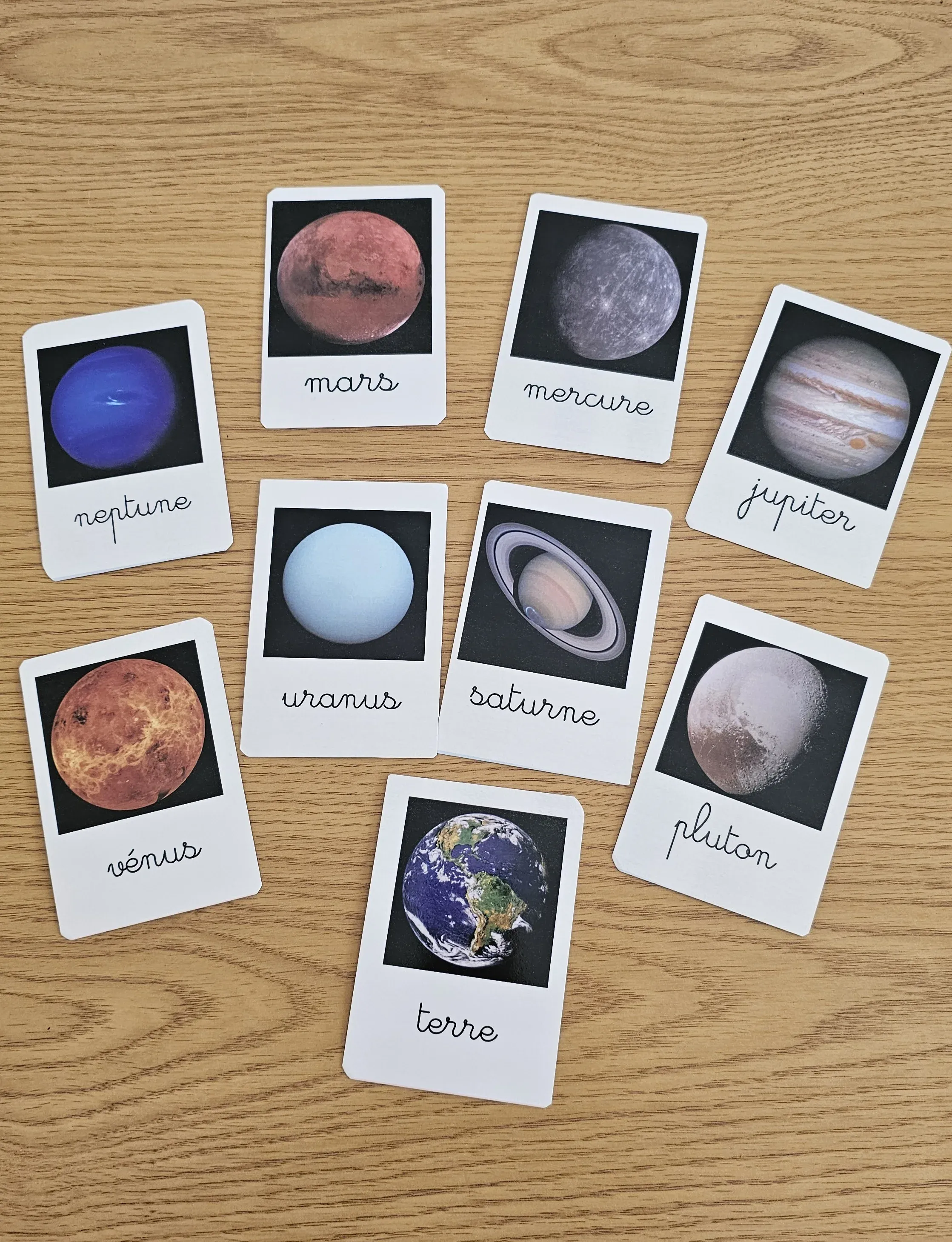 Cartes des planètes